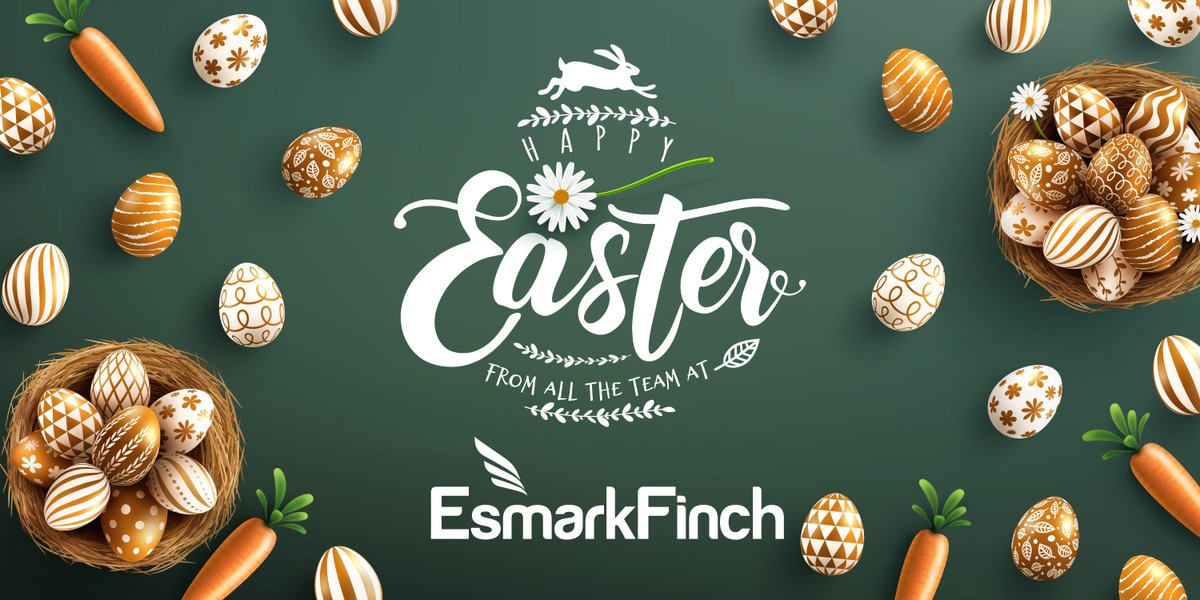 esmarkfinchirl's tweet photo. Happy Easter and have a great long weekend from all the team at Esmark Finch. https://t.co/7BV5g75Rc0