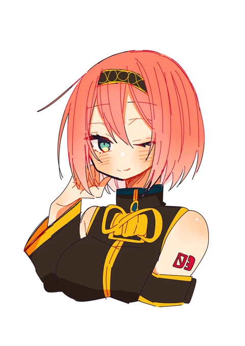 髪が短いルカさんとか絶対可愛いやん…!と思って 