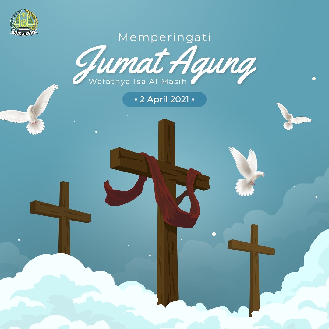 Selamat Jum'at Agung memperingati wafatnya Isa Al Masih bagi semua Sahabat Mido yang merayakan.

Selamat Paskah tahun 2021.

Semoga Paskah tahun ini membawa semangat baru.

#jumatagung #paskah2021