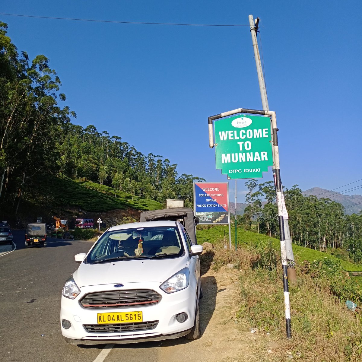 AlpyCabs's tweet image. Welcome to Munnar