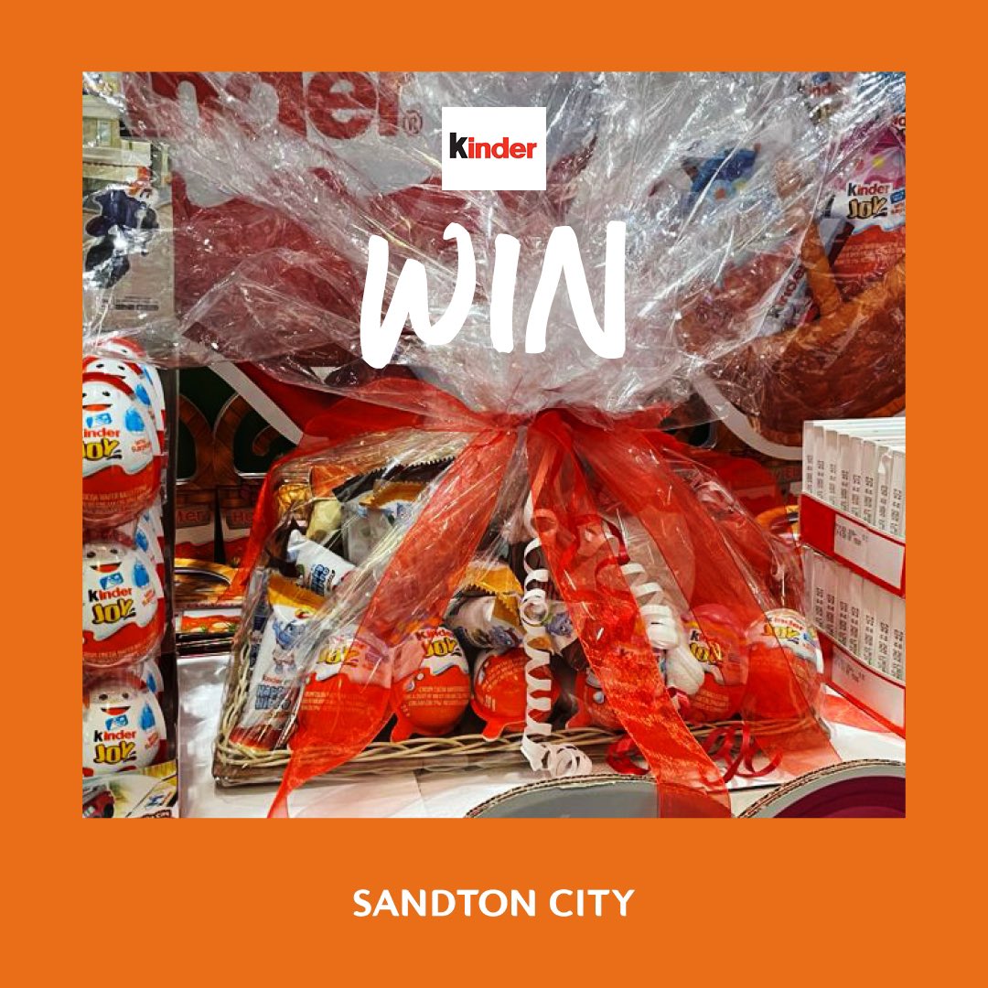SandtonCity's tweet photo. WIN!

Kinder and Ferrero Rocher are giving you the chance to win a delicious Easter hamper to the value of R750.

In the comments section below, tell us what the Kinder Mascot’s name is and stand a chance to win.

Competition ends on 5 April 2021. 

Ts &amp; Cs apply https://t.co/4mNCuDt0zc