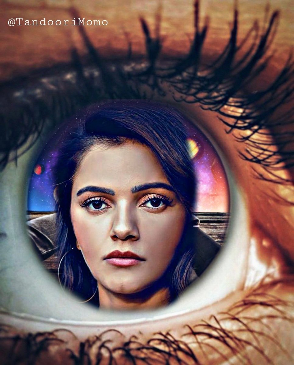 Chaikaadak's tweet photo. I made this edit to show how much an actor can speak through their eyes. @RubiDilaik expressions aren't going out of my mind. She's such a gem 💎 can't wait to see more of her in #Galat MV.

#RubinaDilaik https://t.co/8xEpxWk5Y2