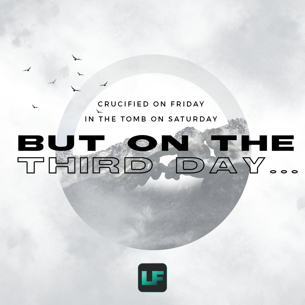 LFRadio's tweet photo. A lot can happen in three days. Let's be thankful today that Jesus chose the will of his Father by going to the cross. https://t.co/fWCtII5bUj