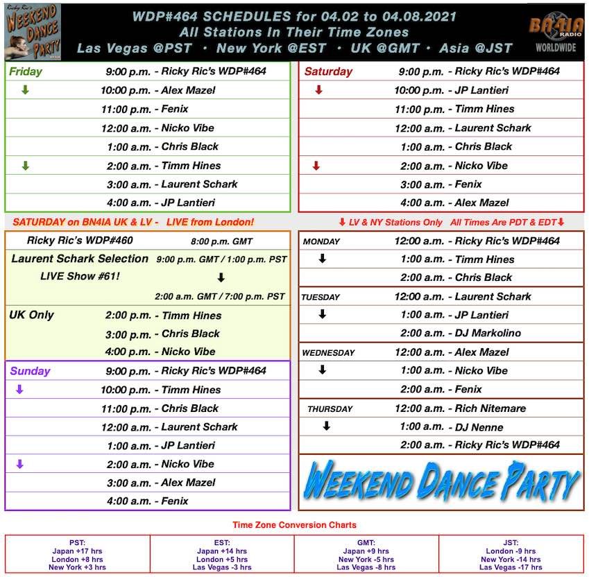 WkndDanceParty's tweet photo. #InTheMix TONIGHT 9pm JSTโโก#WDP464โก
feat. @RickyRicMix
#AlexMazel
@djfenixofficial
@Nicko_Vibe
@chrisblackny
@DJTimmHines
@lsselection
@JPLantieri
On @BN4IA #radio 4 #Tokyo ๐ โ https://t.co/0N1VyUOt7Q โ https://t.co/9lYa5KJ8aA