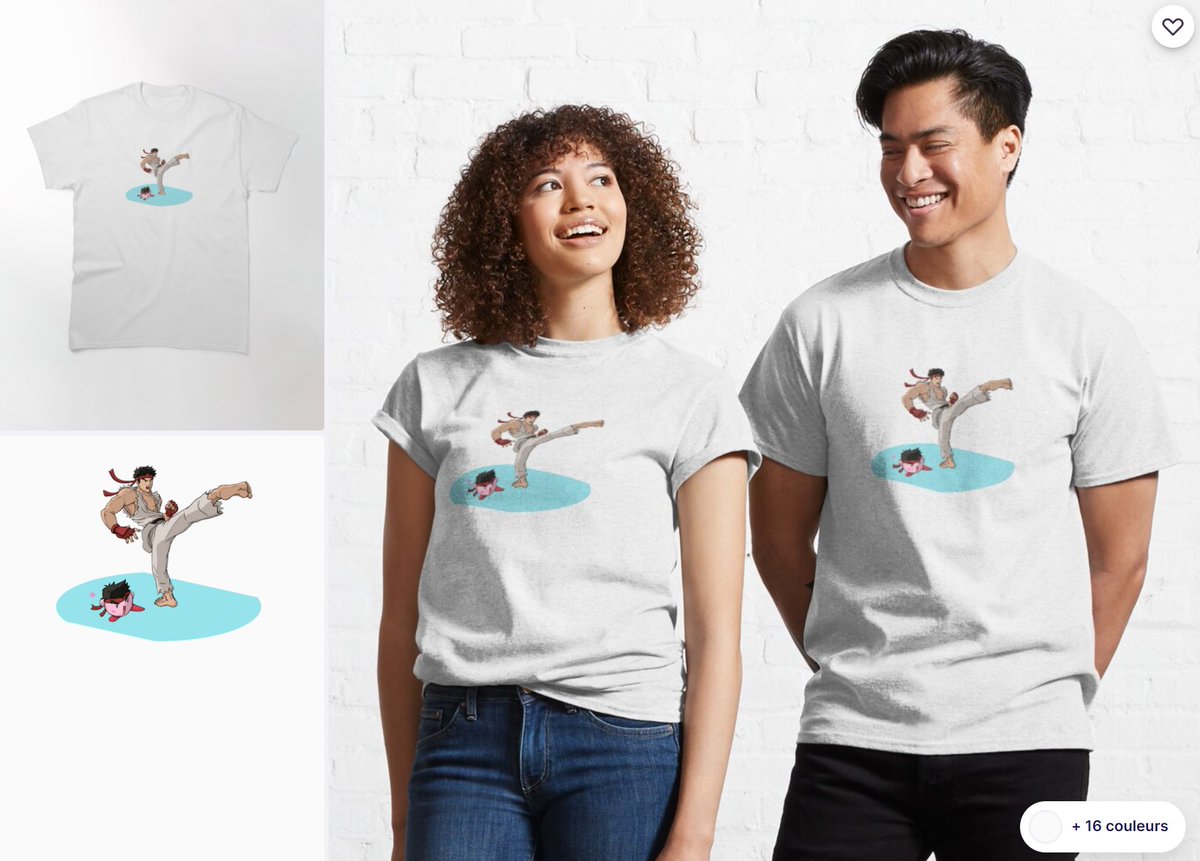 NoCoast_Shop's tweet photo. Oh lord, it's #FanArtFriday! Today I'd like to show a design by my partner 🎨 (@ChrisVifzack). An off-screen training session for #Kirby with #Ryu in between two games of #Smashbros!
https://t.co/qgmsS2a7lV
#redbubble #redbubbleartist #RBandME #findyourthing #redbubbleGIFTidea https://t.co/r9gplVspiA