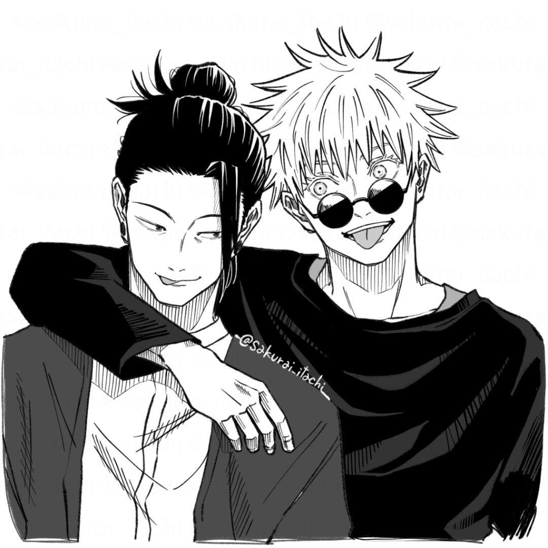 夏油傑と五条悟。 努力型天才とナチュラルボーン天才の最強コンビが