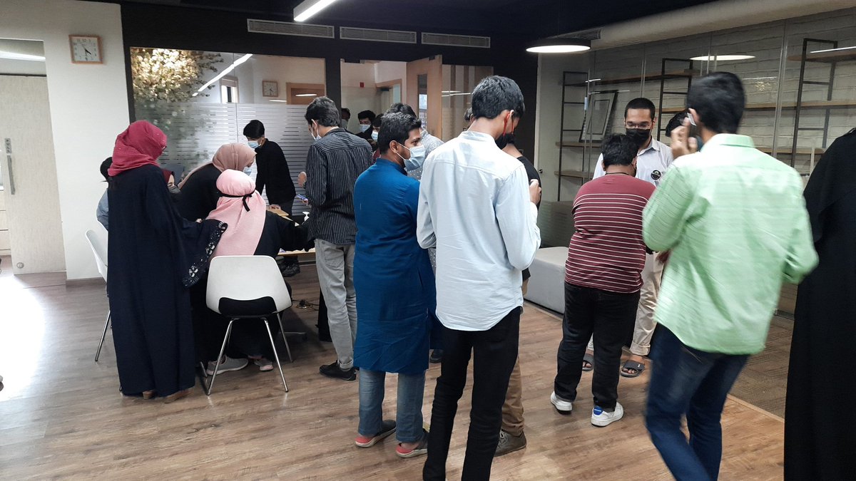 faiq_hussain2's tweet photo. The founder's friday has begun.
The event where you can connect, network and grow!!.
@EdventurePark 
#flywithevp
#studentsstartups
#founderfriday
#letsconnect
#letsnetwork
#entrepreneurminds 
#entrepreneur https://t.co/FWBHvKT7CK