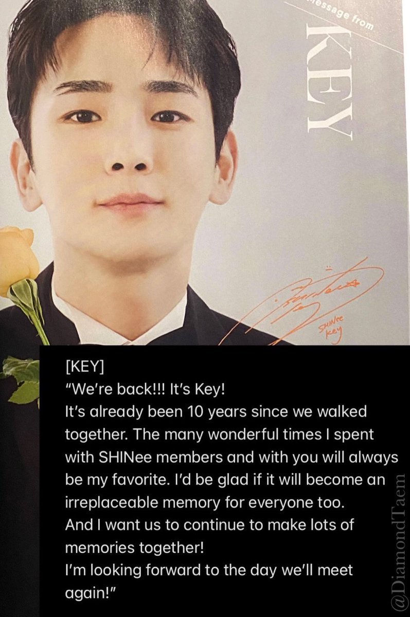 ✨SeeK Vol.017 (2021) • SHINee members' messages #샤이니 #SHINee