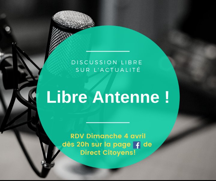 CitoyensDirect's tweet photo. On se retrouve dimanche soir pour notre désormais habituelle revue d'actualités !
🎙️Modération @jaafar_greinch
#COVID19 #confinement3 #Castex #Macron #PJLCResilience #PjlPrincipesRepublicains #unefdissolution #Pulvar #regionales2021 https://t.co/36n2mEZBt9