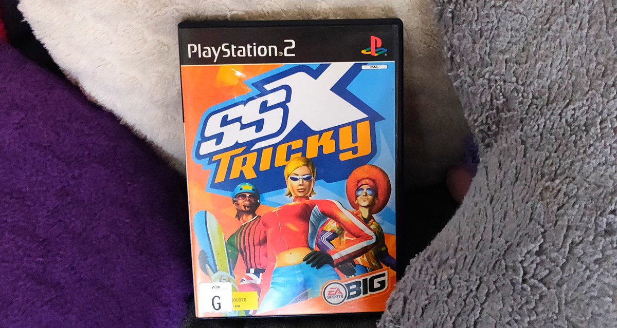 #100Games100DaysDay 72/100:  #SSX Tricky ( #PS2, 2001)Pound for pound.. Probably my favourite ps2 game of all time.It's also the best SSX game ever made. So much fun, so much replayability, and no snowboarding game has come close to being as cool.