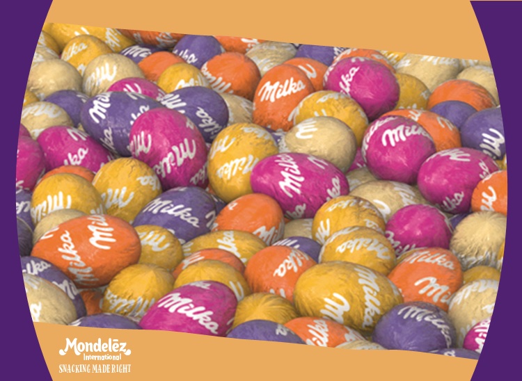 annickverdegem's tweet photo. #Milka, trotse partner van de paashaas, produceerde 245 miljoen paaseitjes in de fabriek in Herentals. De helft gaat naar Belgische gezinnen om thuis Pasen te vieren, de rest wordt over Europa verdeeld. Van de 9 Milka smaken is de witte chocolade de nieuwe favoriet van de Belgen! https://t.co/h0FfEuZMrI