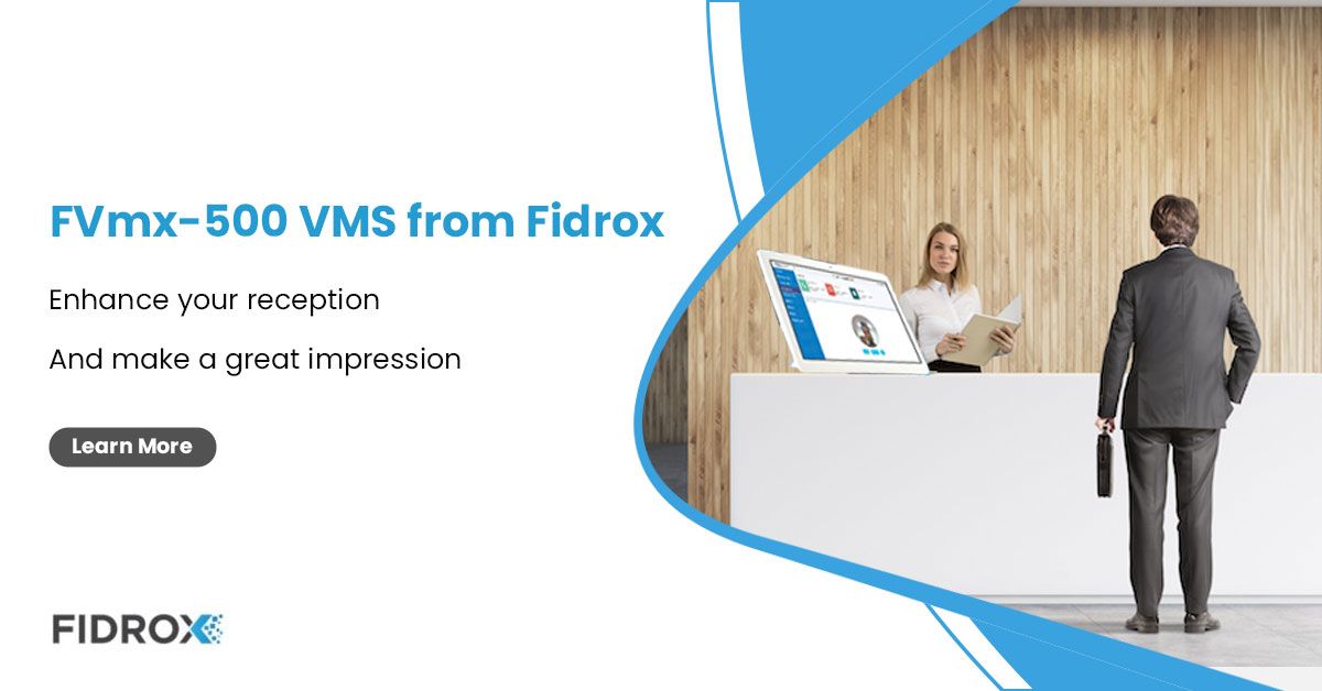 Fidroxtech's tweet photo. FVmx-500 VMS from Fidrox enhances your reception lifecycle giving visitors a great impression while being secure and safe at the same time.
Know more: https://t.co/GytYPqeEjE
#VMS #VisitorManagementSystems #FVmx500 #Fidrox https://t.co/V67LbmYgLT