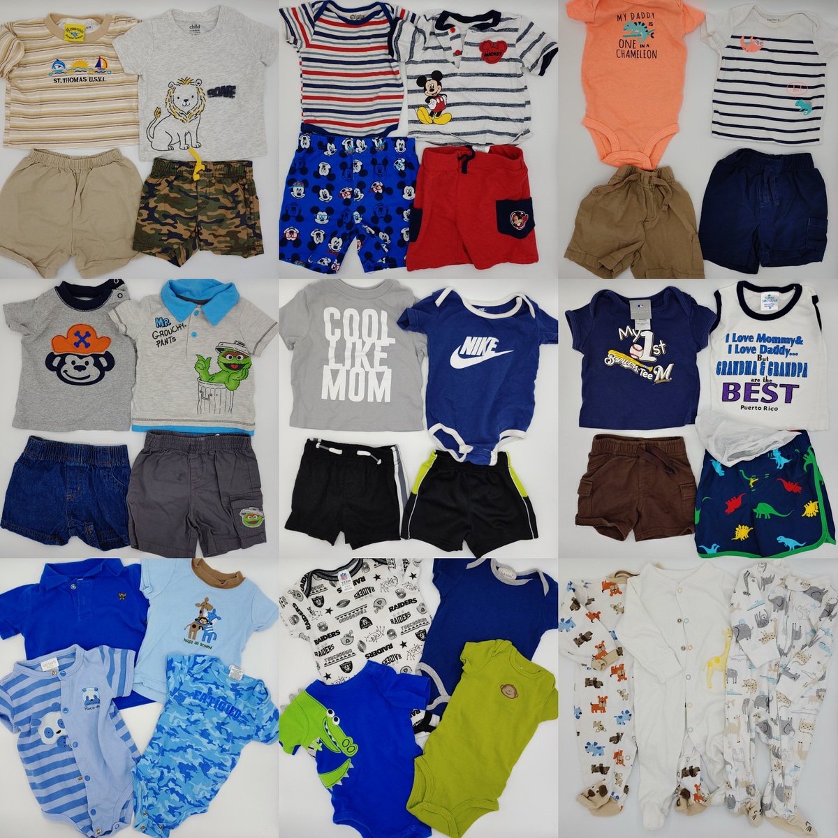 BabyBundlesShop's tweet photo. 👀New Bundle‼
Baby Boy Summer Clothes Size 6-9 Months
Check it out: https://t.co/Kw3E3VNvvC
.
.
#baby #boymom #momlife #shoplocal #Summer2021 #babybundlesshop https://t.co/KGe4TsOpam