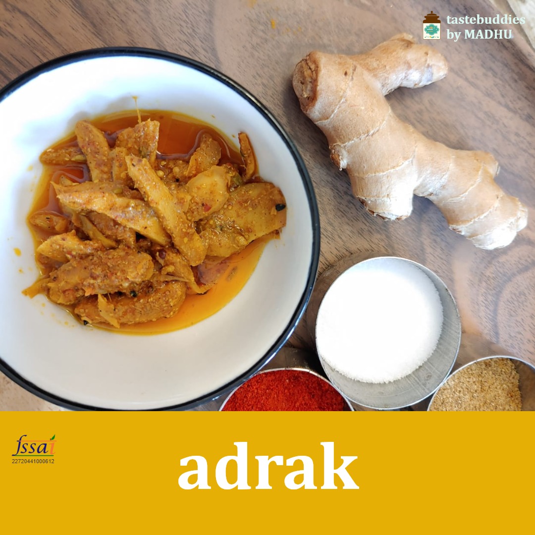 SwatiB3101's tweet photo. Adrak or Ginger:
A splendid flavoring agent, found in the culinary circles of every cuisine, in a spiced up avatar here has a fantastic tang. 

*tastebuddies by MADHU*
# 98111 80594 https://t.co/IaFTaBU7qF