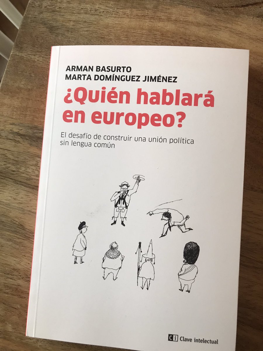 MaldonadoAg's tweet photo. Qué interesante y sustancioso este libro, sobre “El desafío de construir una unión política sin lengua común”, como reza el subtítulo. Lo compré ayer y ya casi finiquitado. Enhorabuena a sus autores, @MartaDomnguezJ1 y @arman_basurto, y a la editorial @ClaveIntelect. https://t.co/q8Sn8YCRqH