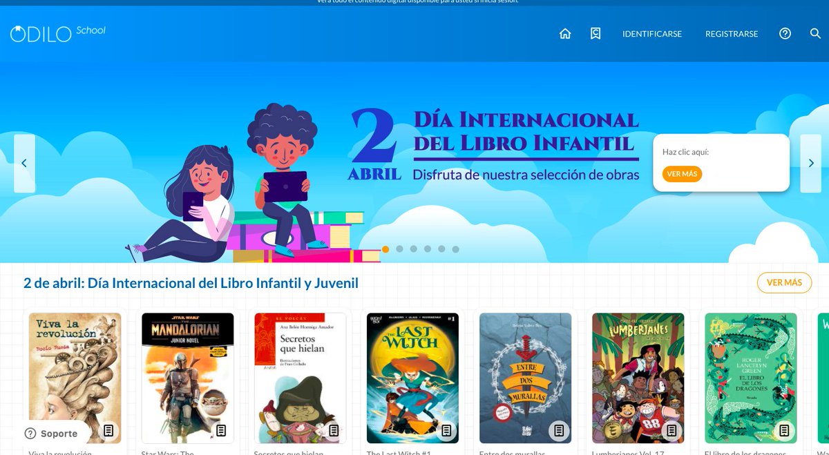elisayuste's tweet photo. Hoy es el #dilij y en las plataformas de #AprendizajeIlimitado de @ODILO_ES/@ODILO_ENG para k12 lo celebramos con una selección de títulos de las mejores editoriales de #lij y proveedores de contenidos educativos del mundo 👏👏👏#SoProud #SoHappy #EcosistemaDeAprendizajeIlimitado https://t.co/HJ23erQZx1