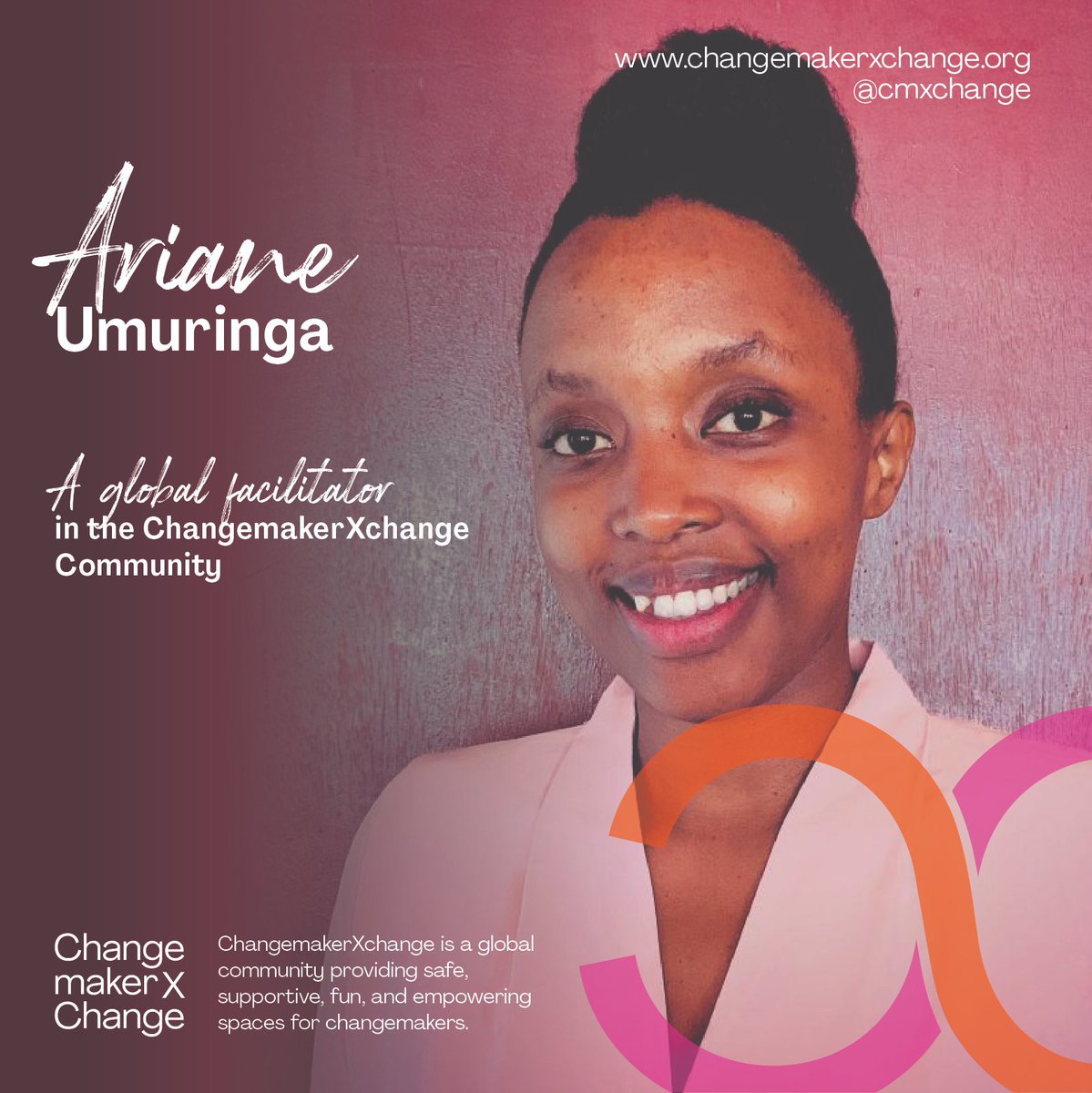 Ariane_Umuringa's tweet photo. I'm so thrilled to share, I am a Global Facilitator at @cmxchange 🌟 https://t.co/5mjAdtJjfE