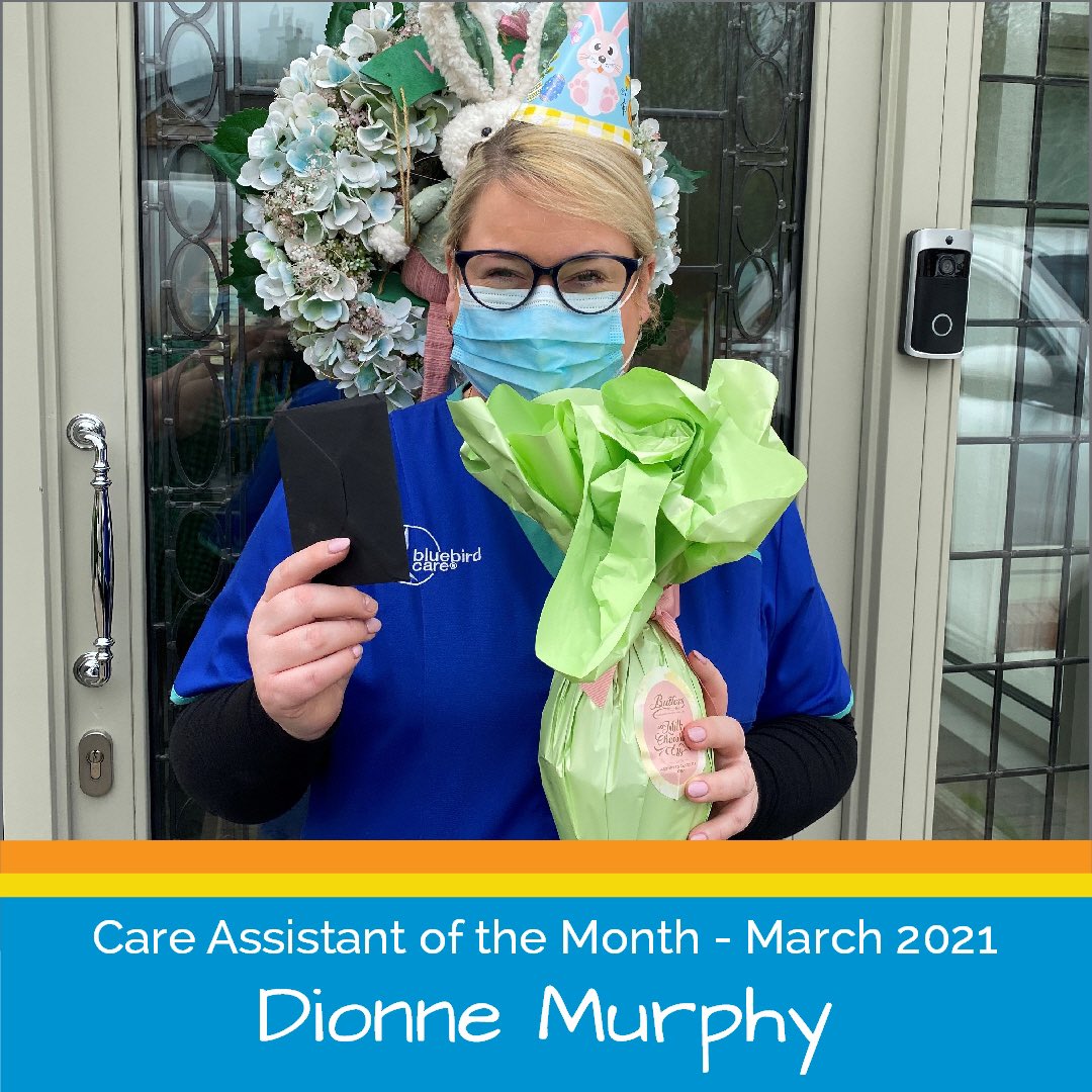 A massive congratulations to our Care Assistant of the month Dionne Murphy 🥳

Thank your for all your hard work 🤩
