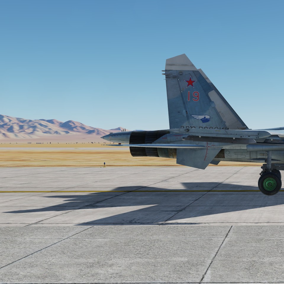 FLOANVirtual's tweet photo. #AV8BIICombatReady ⚔ #Su35Agressor ⚔ #NellisAFB (#KLSV #Nevada) 🇺🇸 Base de operaciones para el adiestramiento de nuestra #NovenaEscuadrillaVirtual 🇪🇸✈️#VSOG @IVAOES 🇪🇸 con el avión cazabombardero Boeing AV8B Harrier II ✈ del #VMAT203 "Hawks" 🦅 en #DCS ⚔✈️ https://t.co/rY2C8uL2q9