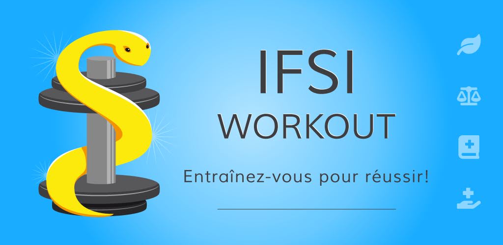 PASSWorkout's tweet image. IFSI Workout, la nouvelle application pour réviser ton Diplôme d'Etat d'Infirmier disponible sur Android et iOS.
Android : play.google.com/store/apps/det…
iOS : apps.apple.com/fr/app/ifsi-wo…