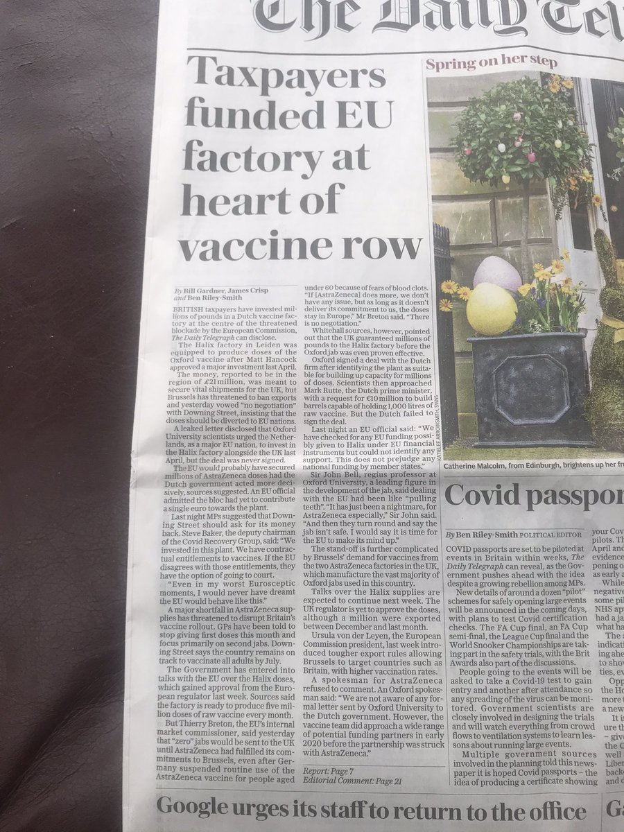 rodbishop15's tweet photo. You can’t trust #TheEu #AstraZeneca #Halix https://t.co/Jx8Ke3V71v