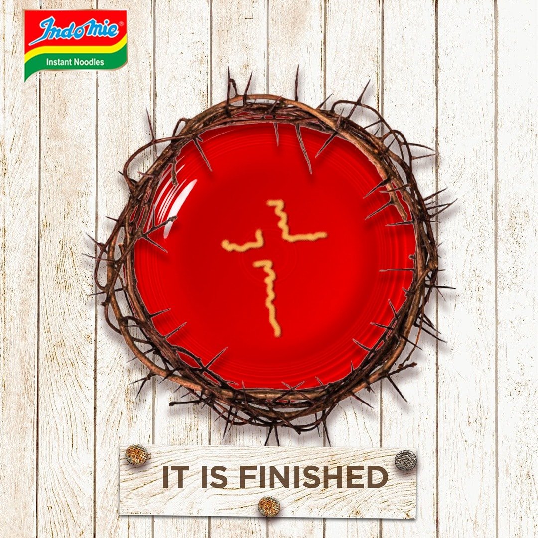 flexybam's tweet photo. For God so loved the world that he gave his only begotten son, that whoever believes in him should not perish but have eternal life.

#GoodFriday #ILoveIndomie #IndomieGoodFriday #IndomieNoodles https://t.co/EXg3n3uqzJ