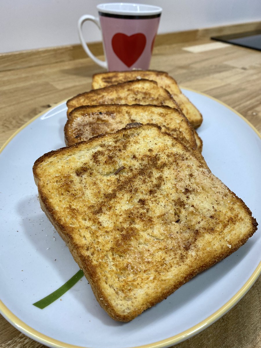 Si no es hoy, 🗓 entonces cuándo?

- Días para la familia 👨‍👩‍👧‍👦
- Días para ponerse al día con tareas atrasadas 📖
- Días para pensar 🤔
- Días para recargarnos ⚡️

Y días para disfrutar de la tradición de las #torrijascaseras 😋