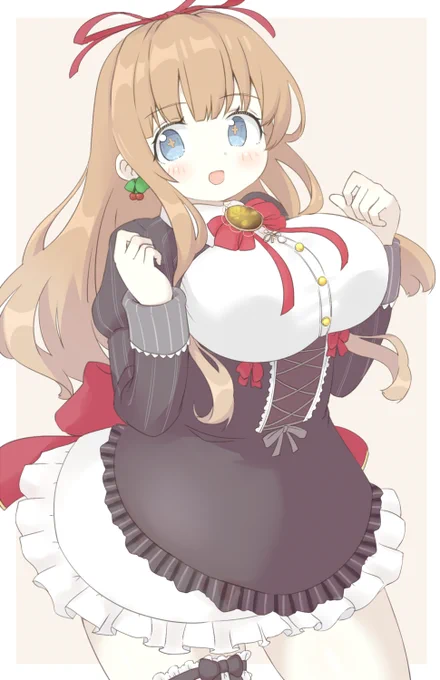 新衣装かわいい……かわいい……
#ちぇり絵 