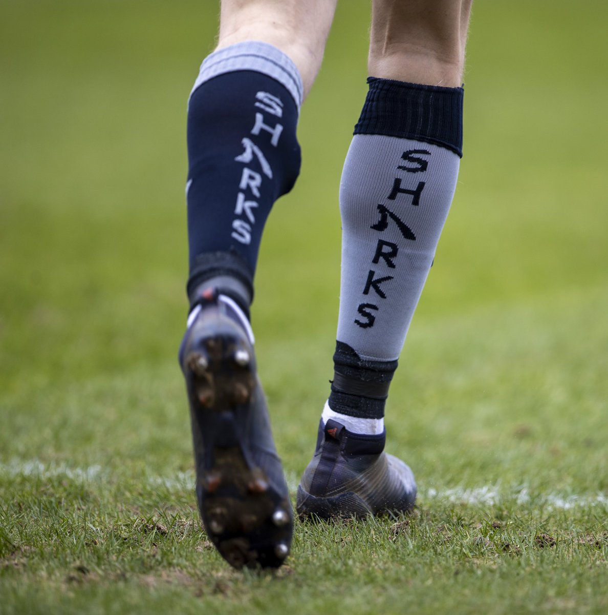Great to see the support from <a href="/SaleSharksRugby/">Sale Sharks 🦈</a> using their platform to celebrate #WorldDownSyndromeDay by wearing odd socks 👏🏼