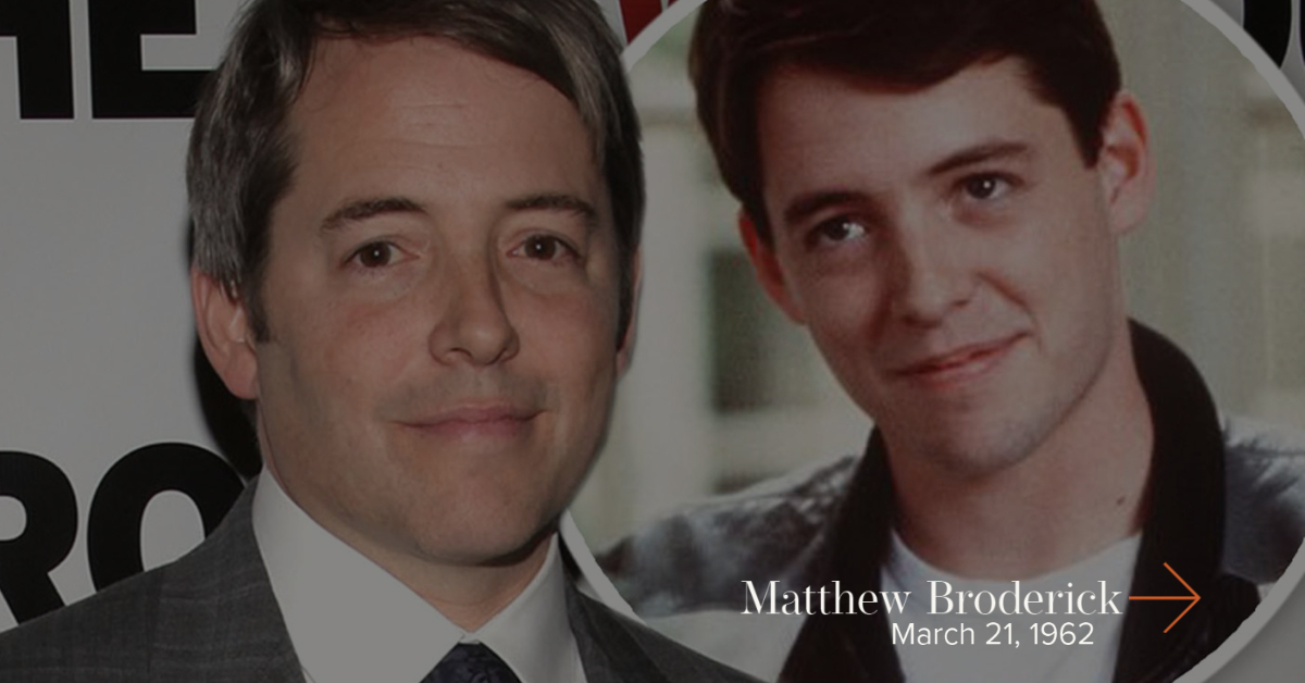 Happy Birthday Ferris Bueller! Matthew Broderick turns 59 today! 