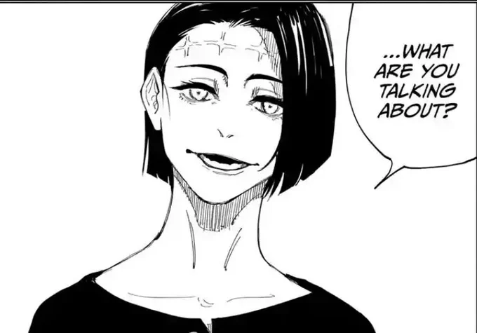 JJK MANGA SPOILERS 

YUJI'S MOTHER GOT KAMO'D??? I have so many questions 