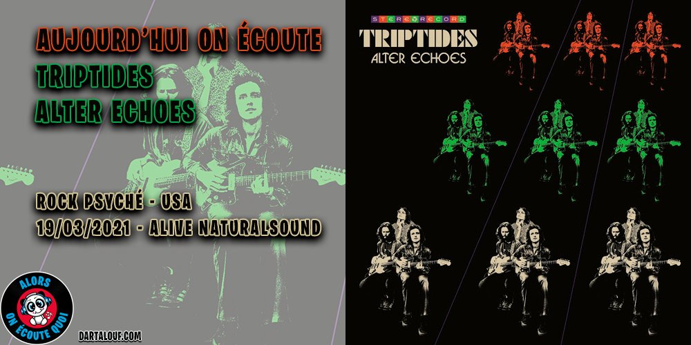 ecoute_on's tweet photo. Aujourd'hui, on écoute la pop rock psychédélique avec Alter Echoes, le nouvel album de @Triptides publié chez @AliveNatural
https://t.co/xF3WEYcujy
#rock #rockpsyche https://t.co/VPP8jvngX3