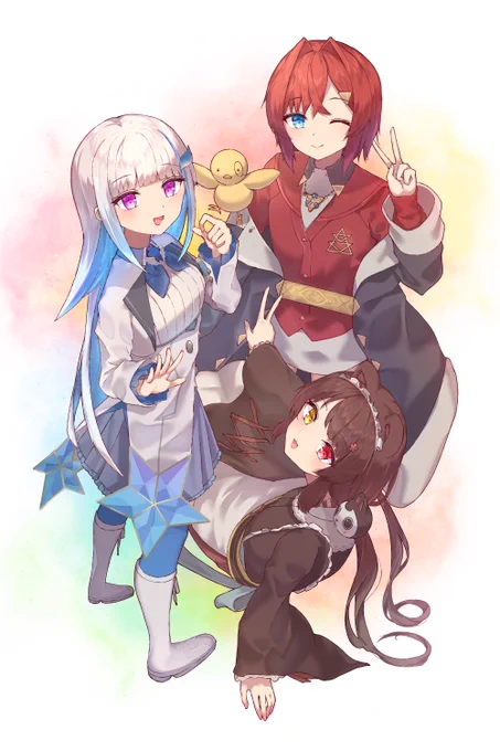 さんばか!デビュー2周年!
おめでとう?
#ヘル絵スタ #絵ンジュ #いぬいらすと
#さんばか2ndAnniversary 