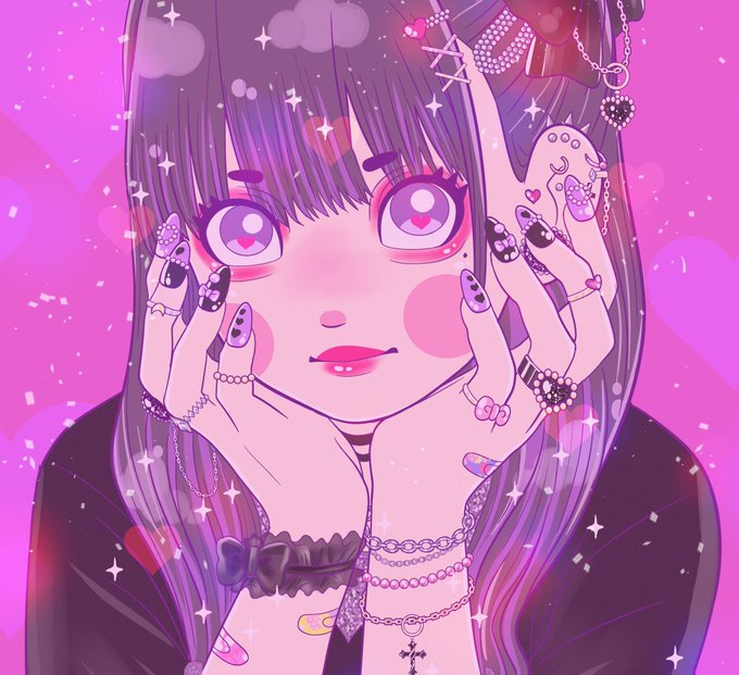 地雷女のtwitterイラスト検索結果