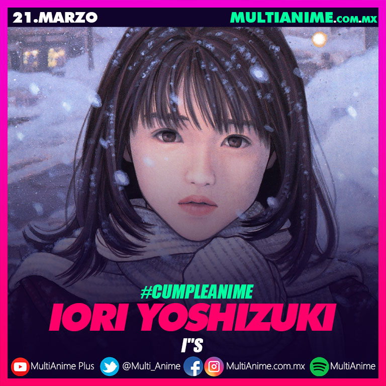 MultiAnimeMX's tweet photo. 💥🎂Feliz Cumpleaños hoy 21 de marzo a Iori de la serie #Is #IsPure 💥🎂

💥 Recuerda visitar 👉 https://t.co/lbBKyTyYGp

#CumpleAnime #Anime #MultiAnime #CumpleañosAnime #Cumpleaños #AnimeBirthday https://t.co/5dPbTA8WiV