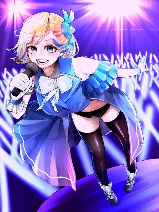 頑張ったのでタイツを見てくれ
#誇り高きアイドル 
#honeyworks好きと繋がりたい 