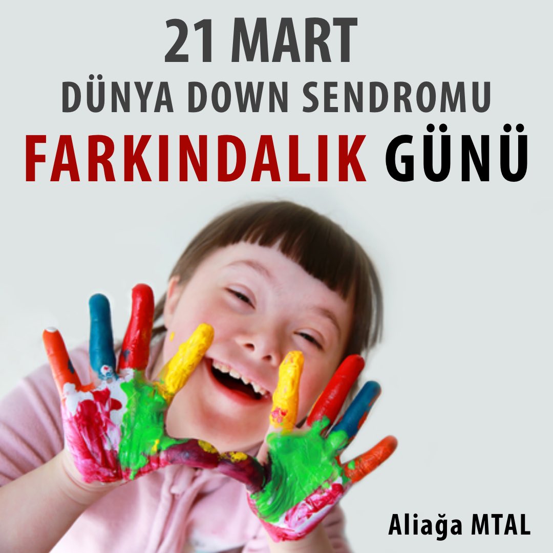 AliagaMTAL's tweet photo. Gerçek dostlar kromozom saymaz.
Çünkü down sendromu 1 eksiklik degil +1 fazlalıktır. 

#21MartDownSendromuFarkındalıkGünü

#DownSendorumu #21Mart https://t.co/6wsRy9Py60