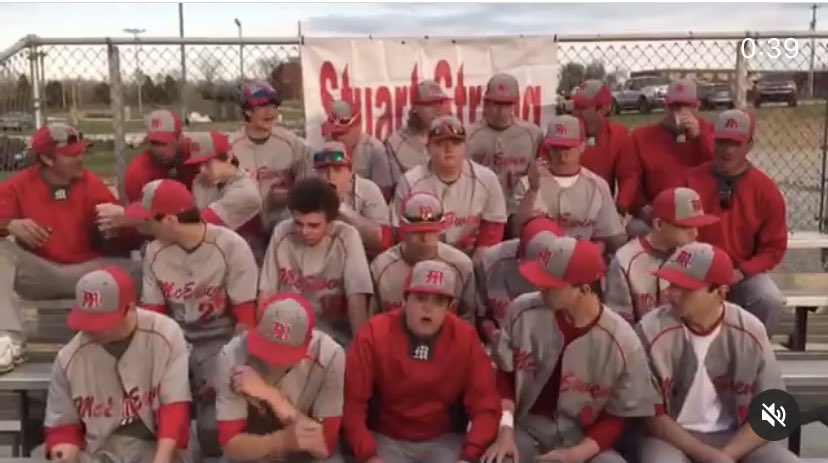 CathyStandish's tweet photo. This team of #ALSHotPepper Challenge All Stars is lead by Noah Stuart (front row middle).  In 2016 Noah lost his Dad to #ALS.  

On @MLB #LouGehrigsDay please wear your rally cap for them!  🌶✌🏻

#sundayvibes #BatterUp #StuartStrong #SpringTraining https://t.co/6WVO1bh4dM