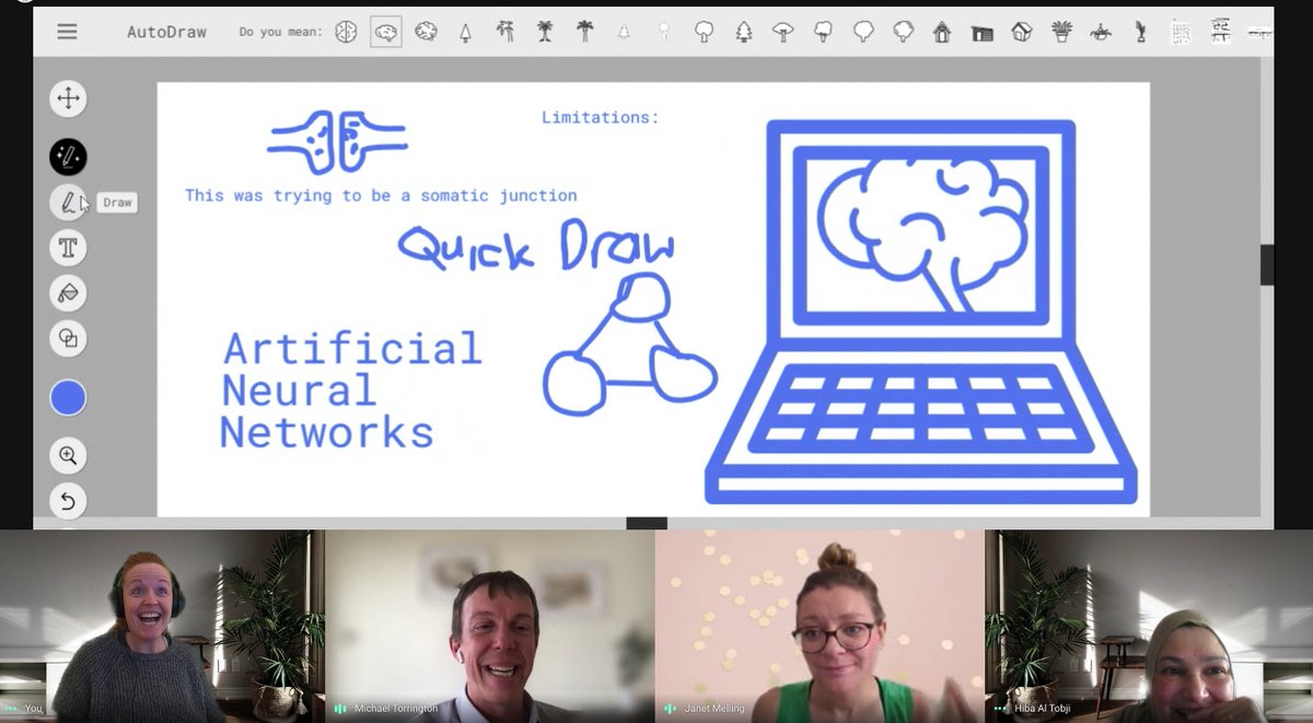 redefineED's tweet image. 🤖@iste&apos;s #AIExplorations Week 2: SUPER thrilled to be #exploring #AI in #K12 #education!

💡We&apos;ve asked #students to consider how @google&apos;s #AutoDraw #learns - how do #neuralnetworks function? 

#ArtificialIntelligence #machinelearning #DeepLearning #EdTech #EDU @MichaelTorrin