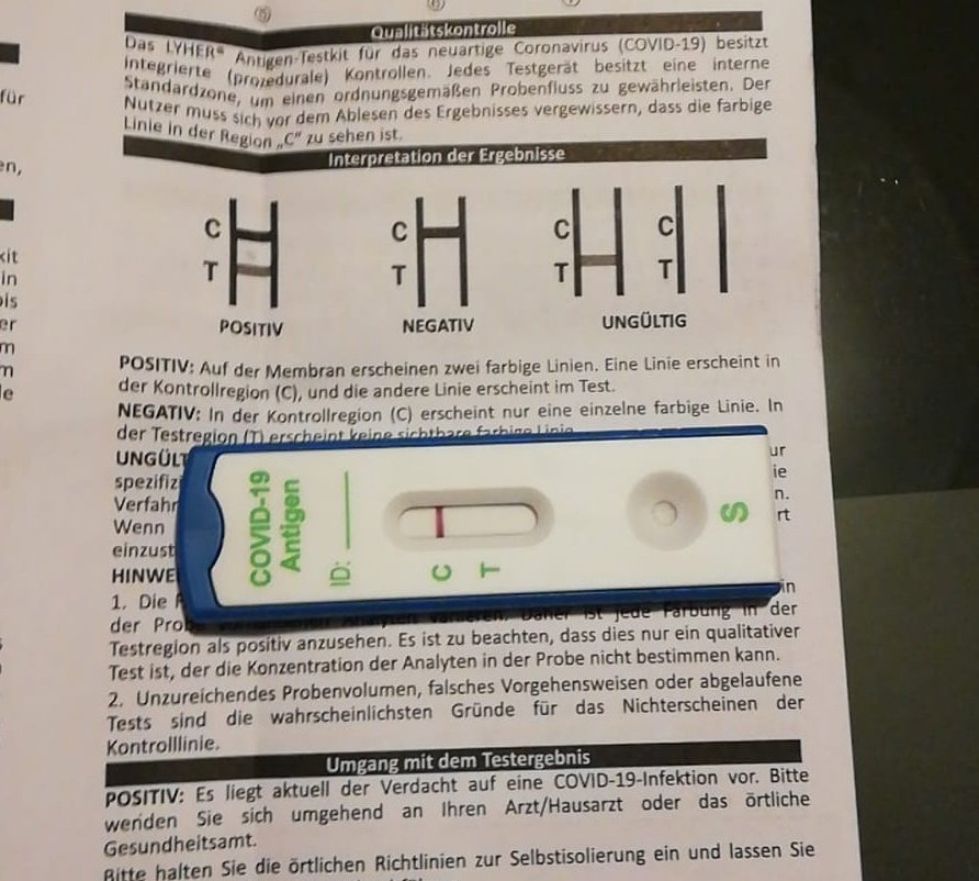 nicht Mal den Test hab ich bestanden