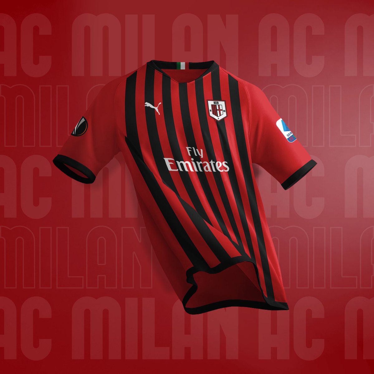 DesignerDuDima1's tweet photo. Milan AC Rebranding 🇮🇹
#klemologo 
@KL3MO https://t.co/8aTXlZcCQ8