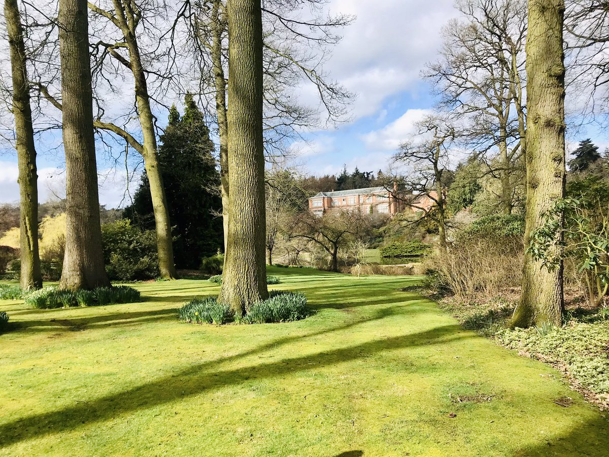 RWalkerdine's tweet photo. On my doorstep - peaceful walk around Hodnet Hall Gardens ❤️ https://t.co/mhhiD7ysgs