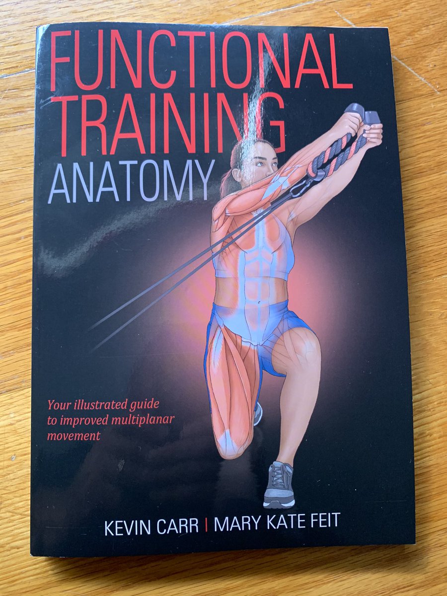 GolfFitnessEdge's tweet photo. Highly recommend Kevin Carr ‘s new book. Full of practical information that gives great anatomy insight into function.   Great reference for both the trainer and fitness enthusiast! https://t.co/Q5tCdcmlv6