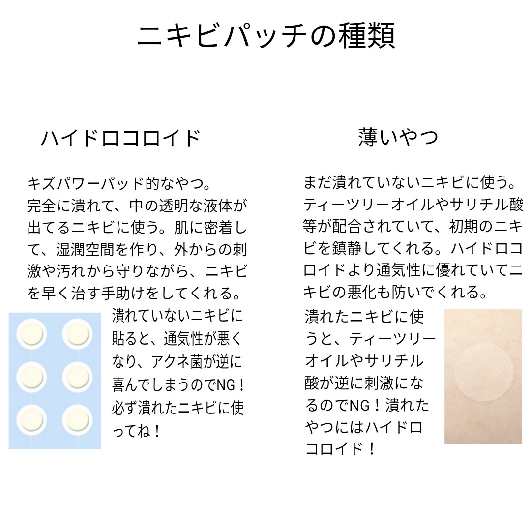 pontim_'s tweet photo. めちゃくちゃ簡単にだけど、ニキビパッチの使い方？的なの書いてみた！！使い方間違えると悪化に繋がるから、正しく使ってニキビ駆逐しような！👊🏻 https://t.co/RmgZmnYhQI