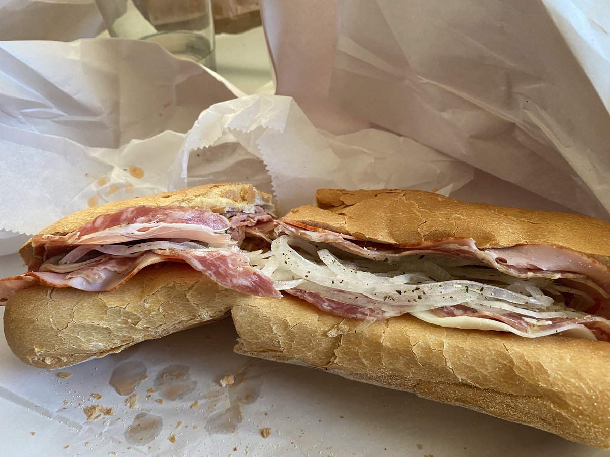 TakeOutTourneys's tweet photo. Rosie’s Special from Carmen’s Deli in South Jersey is one of the most delicious sandwiches I’ve ever tasted. https://t.co/cKgg3Xsto6