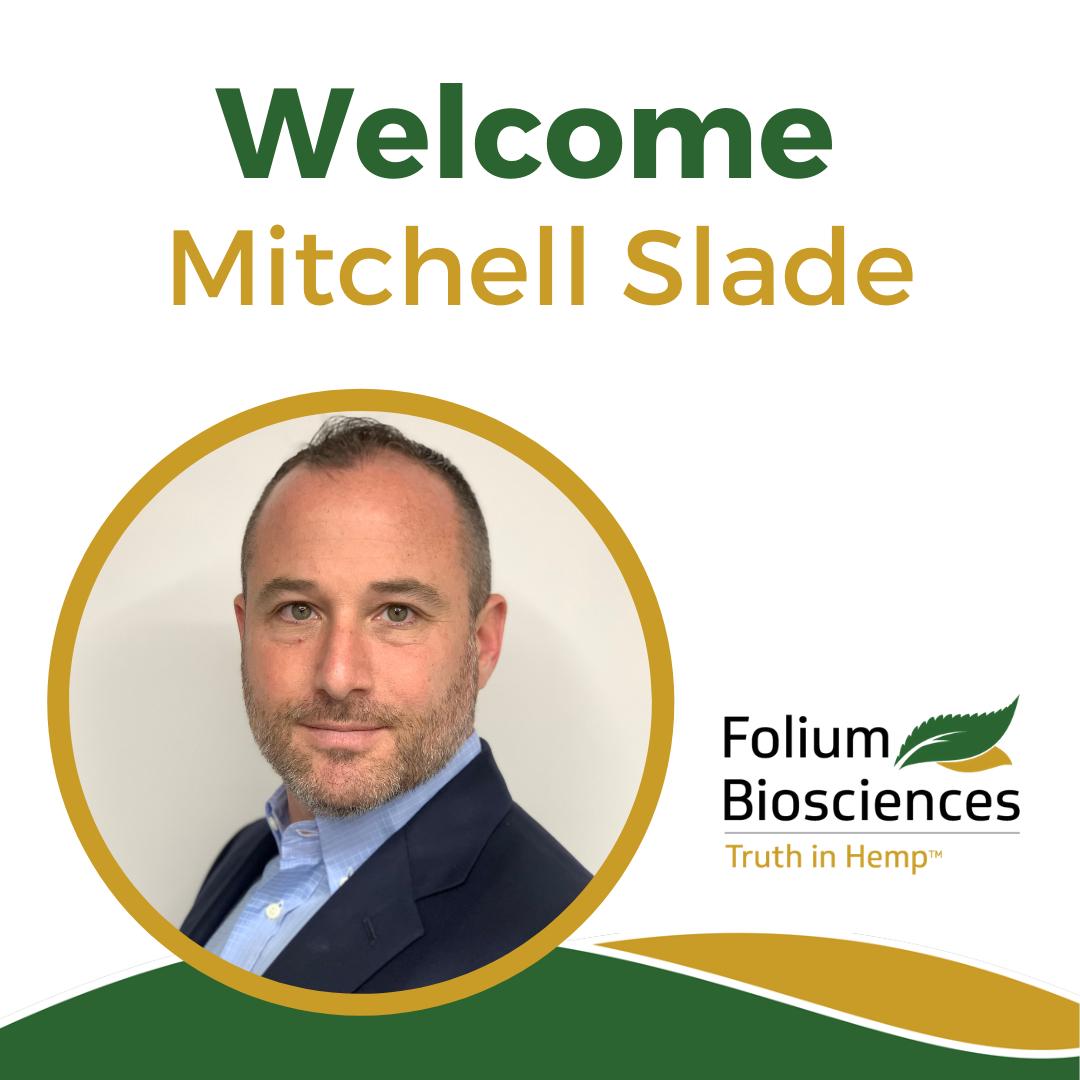 Foliumbiosci's tweet photo. We are thrilled to welcome former Nature’s Bounty Executive Mitchell Slade to our Folium Biosciences Advisory Board. During his 20-year tenure, Slade held numerous executive positions within product development, contract manufacturing, and global planning, including leadershi... https://t.co/dlqsC3XJBp