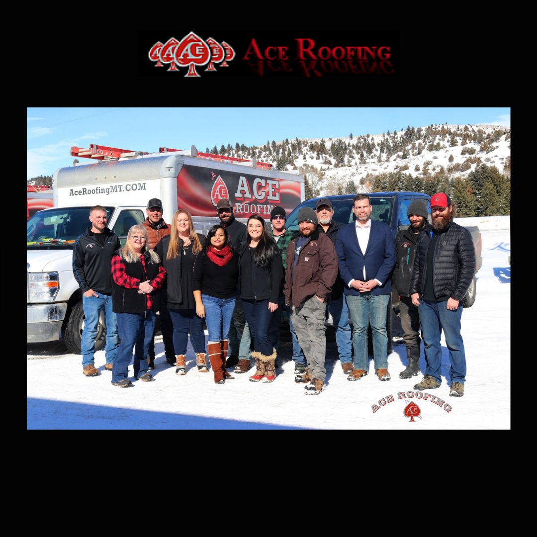 AceRoofingMT's tweet photo. The team that trains together…

This is the Ace Roofing team, taken recently in Bozeman, on one of our OSHA 10 training days.  Our team takes what they do, their safety, and the safety of our customers seriously!

We think it’s a pretty good looking team, don’t you? https://t.co/T6DbfMv0sN