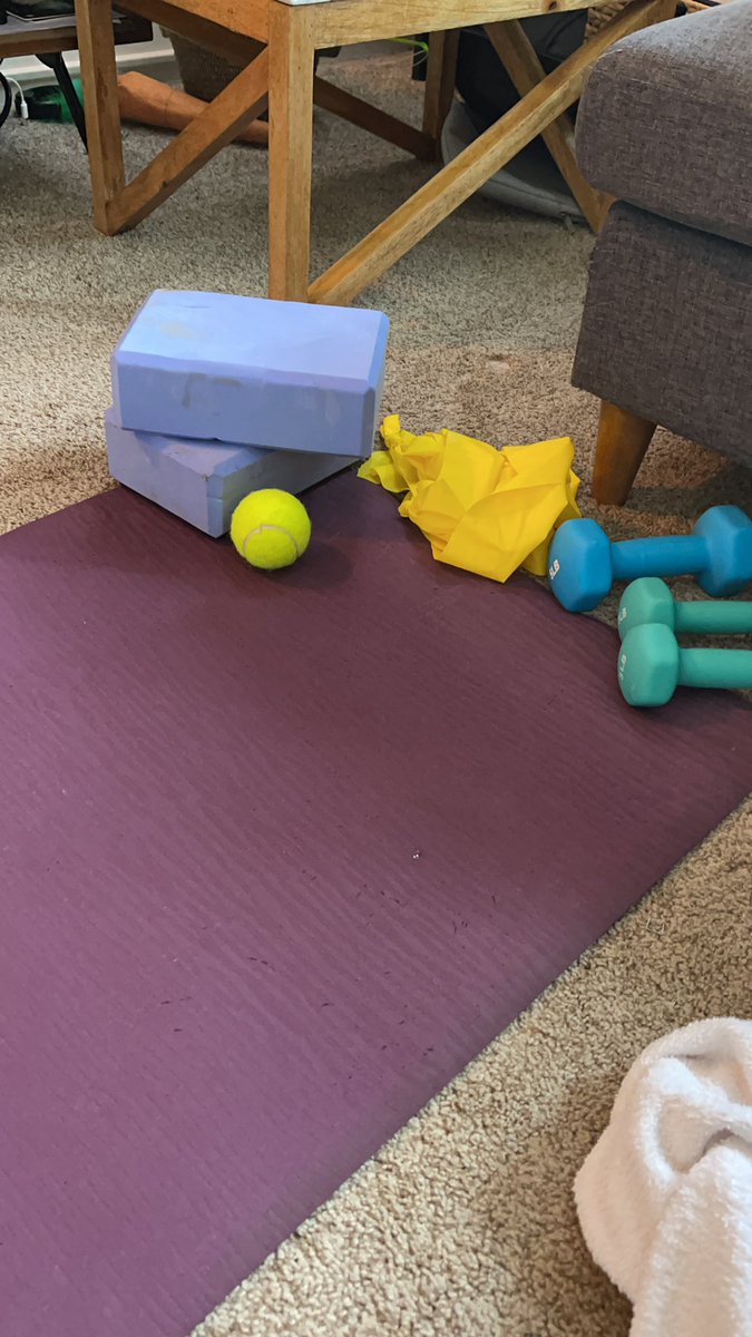 Allisunny4's tweet photo. Getting my day started right! I love yoga and some movement! https://t.co/BEluxoVlXE