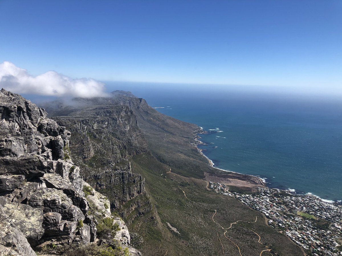 saurav1981's tweet photo. Another ticked off the bucket list. Made it to the #Tablemountains over 3500 ft featuring adventure...Magnificent silhouette of #tablemountains, a defining visual icon of #CapeTown. https://t.co/S9wWu668lS