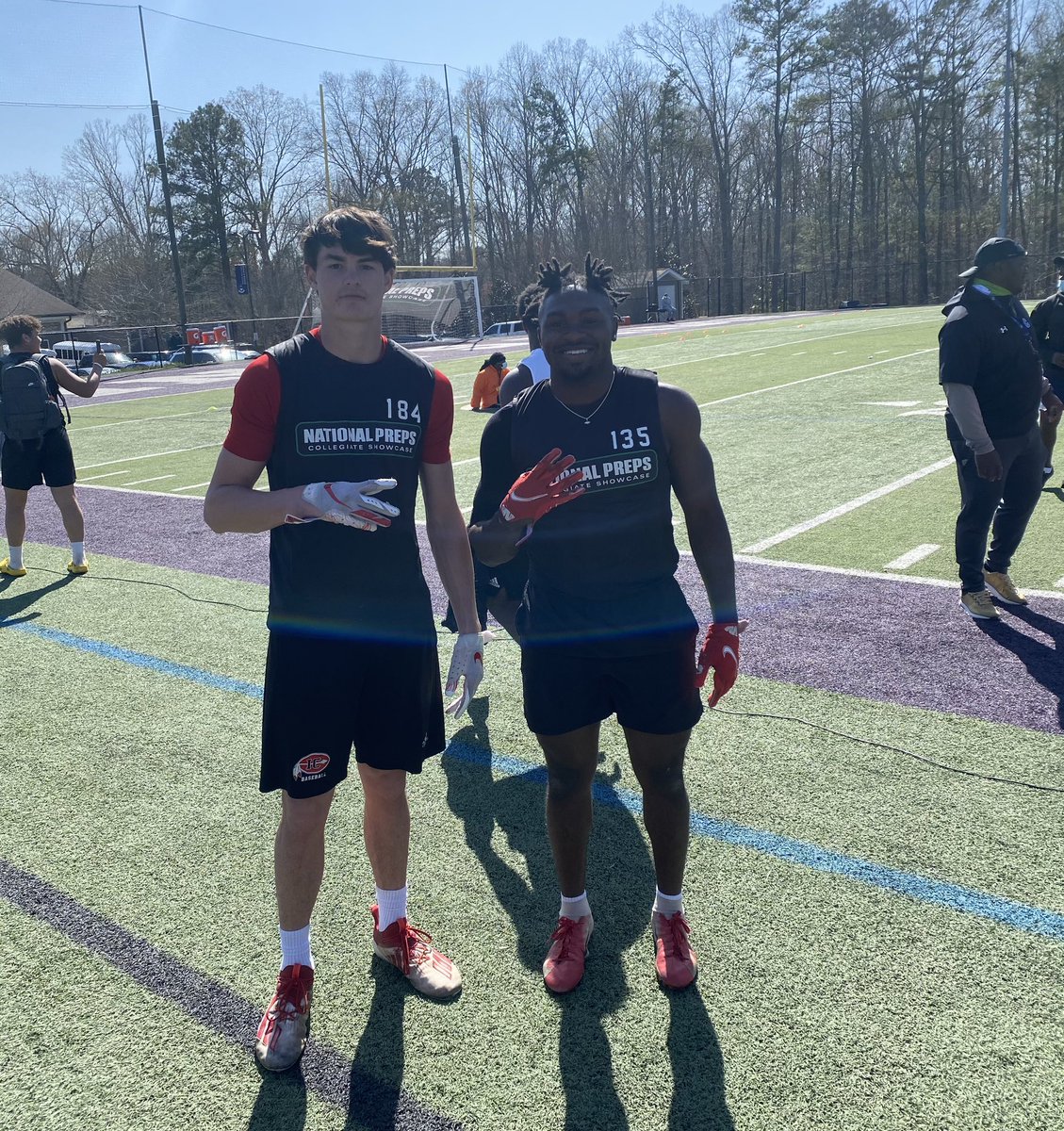 LukeERob's tweet photo. @NPShowcases 
Thanks for inviting @EliRobe33287559 and @NehemiahMccoy to the March 21st camp in Alpharetta,Ga. It was an awesome experience, and a great tool for collegiate recruiting.   https://t.co/0xtTkqfwCm https://t.co/7T3vQvCtou